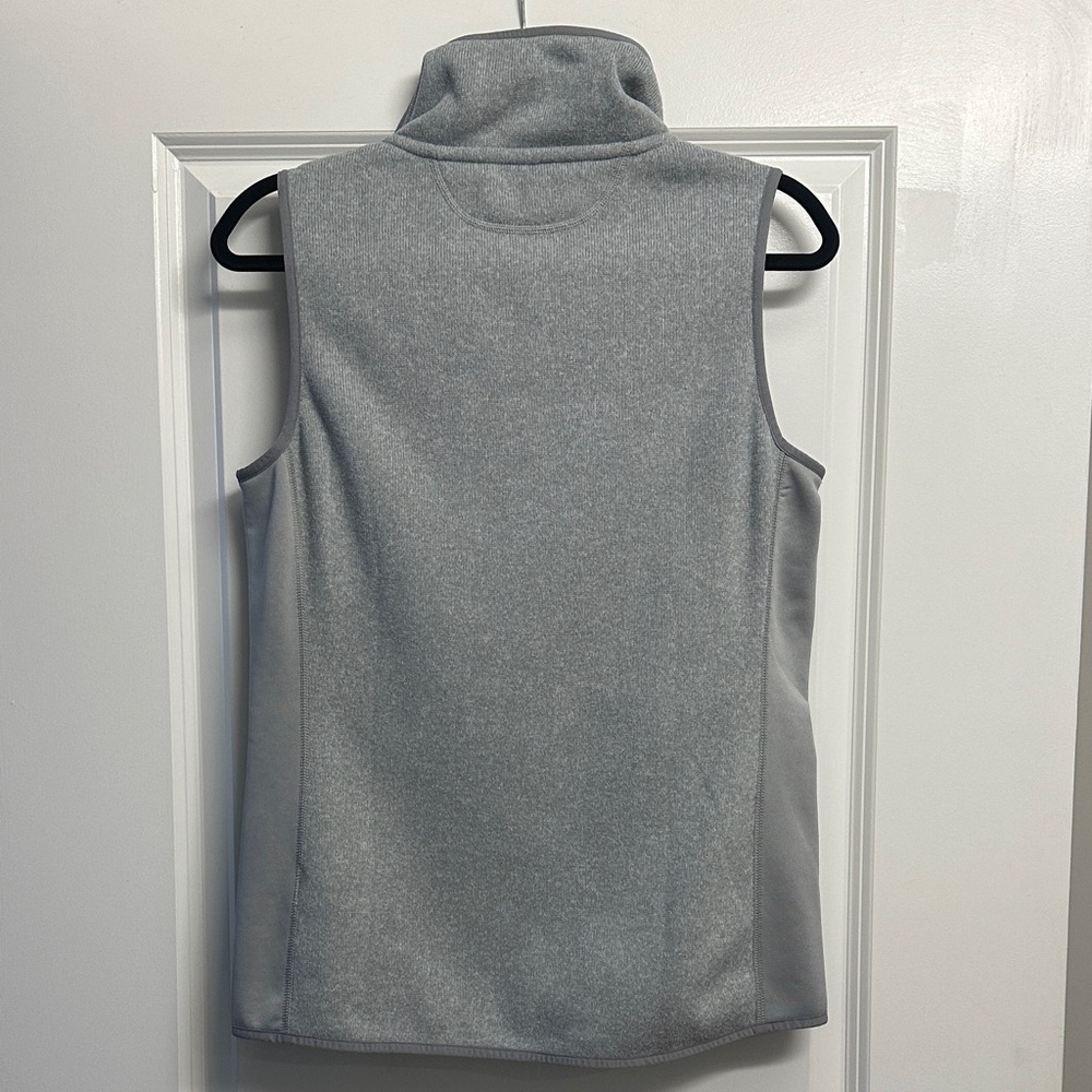 Patagonia Light Gray Zip-Up Vest - Picture 2 of 3